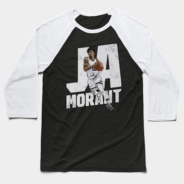 Ja Morant Memphis Drive Baseball T-Shirt by Buya_Hamkac